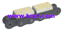 Roller Chain with Vulcanised Elastomer Profiles 08B-G1 08B-G2 10B-G1 10B-G2 12B-G1 12B-G2 16A-G1 16B-G1 20B-G1 24B-G1