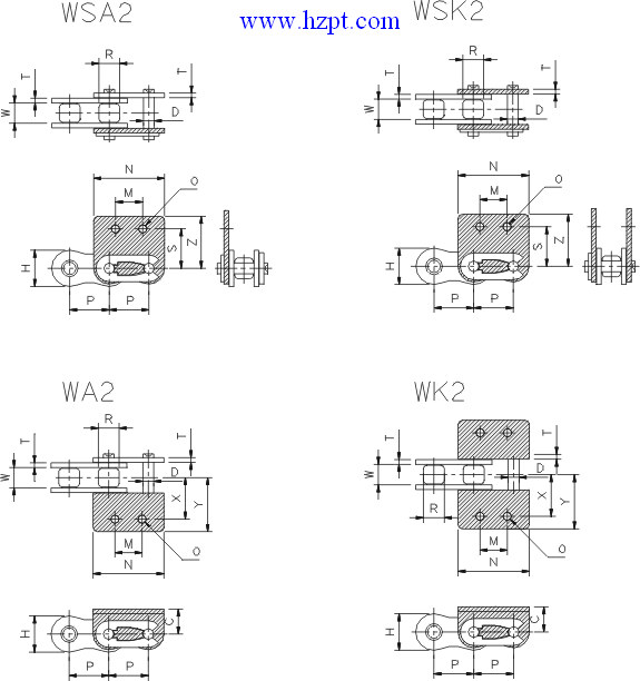 Chain,Chains,Attachment Chains,Roller Chain Attachments 35,40,41,50,60,80,100,120,160