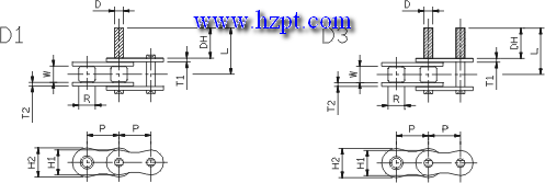 Chain,Chains,Attachment Chains,D1&D3 Attachments 35,40,41,50,60,80,100,120,140,160,A2040,A2050,C2040,C2042,C2050,C2052,C2060H,C2122H