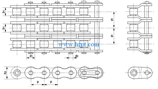 Chain,Chains,Three rows of roller chain 08A-3,10A-3,12A-3,16A-3,20A-3,24A-3,28A-3,32A-3,36A-3,40A-3,48A-3