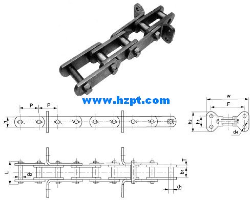 Chain,Chains,Conveyor Chain for Grain Machines LTR665-R,LTR665