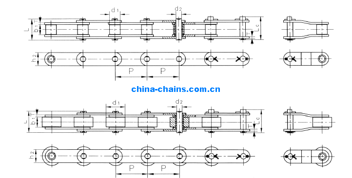 stainless steel, chains, chain, china, roller chains, Conveyor Chains, Silent chains, leaf, hollow pin, flap top, short gauge