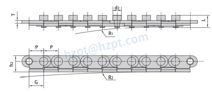 Anti-sidebow Chains for Pushing Window P12.75SB/P12.75SBF1