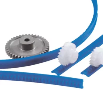 flexible gear rack