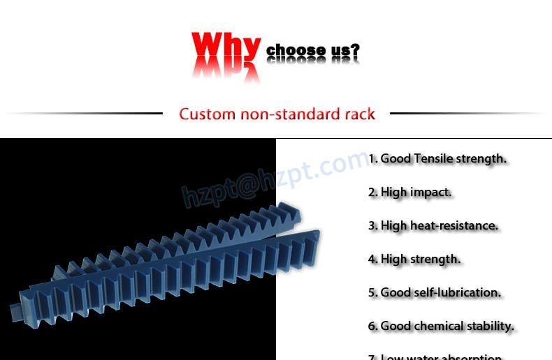 plastic gear rack