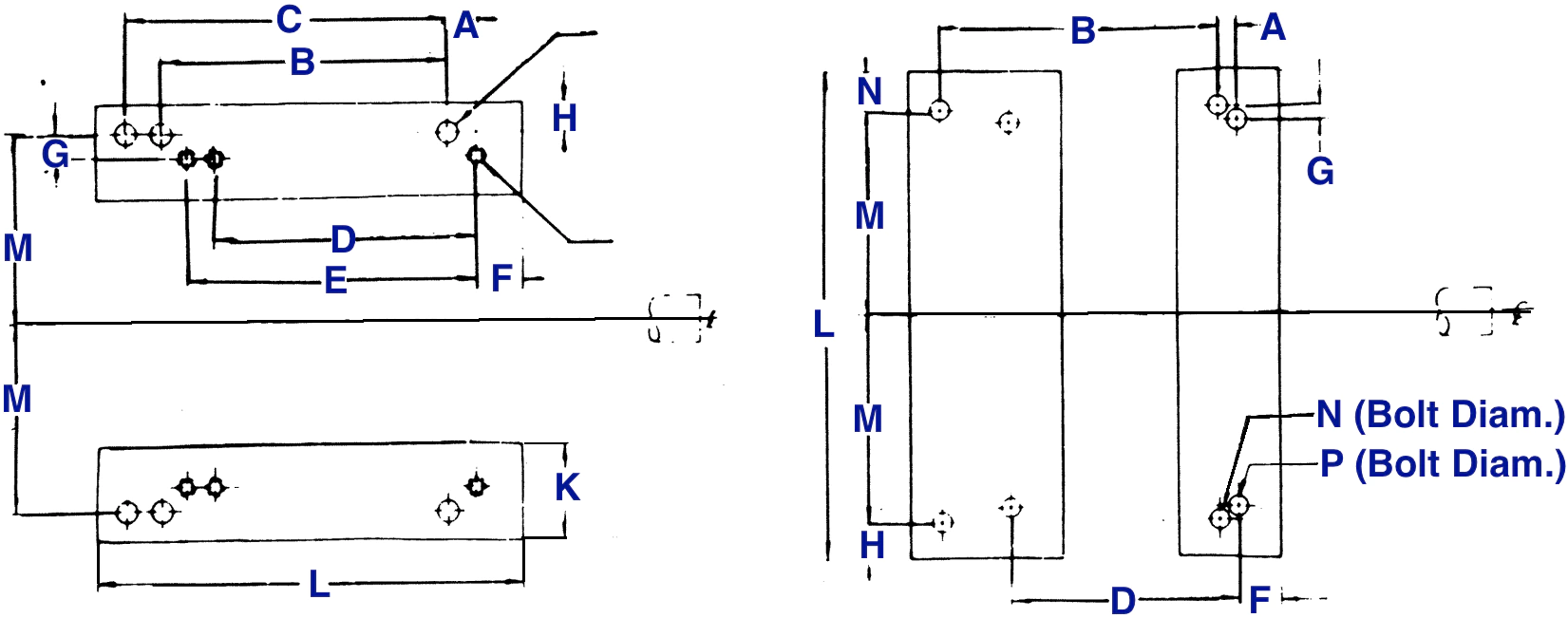 Electric Motor Conversion Bases