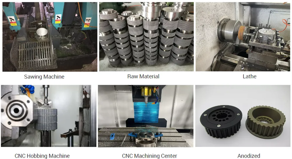 Timing Belt Pulley Produce Workshop