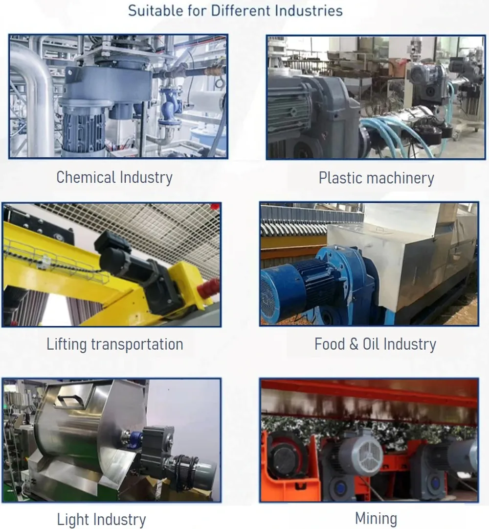 Application of FF Series Parallel Shaft Helical Gearbox