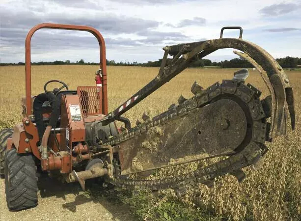 How to Adjust Trencher Chain Tension