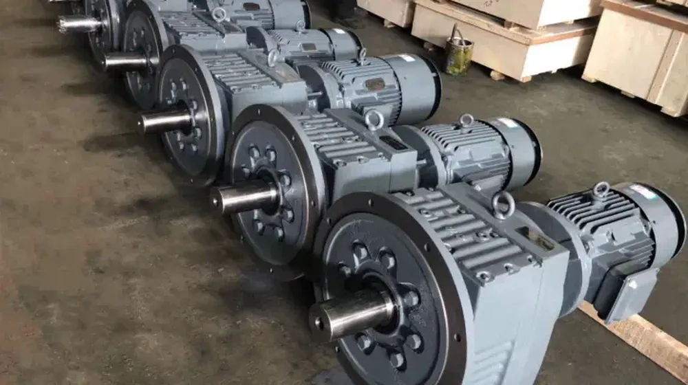RF Series Coaxial Helical Gearbox Features