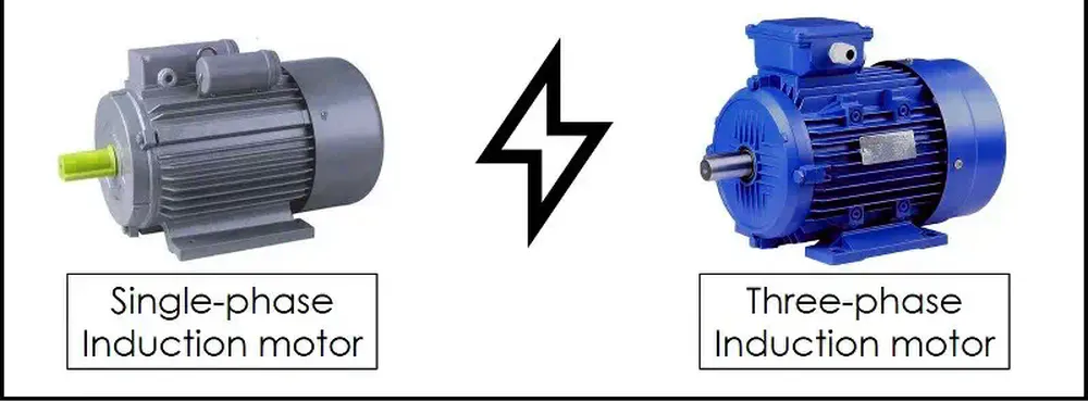 Difference Between Single Phase Motor and Three Phase Motor