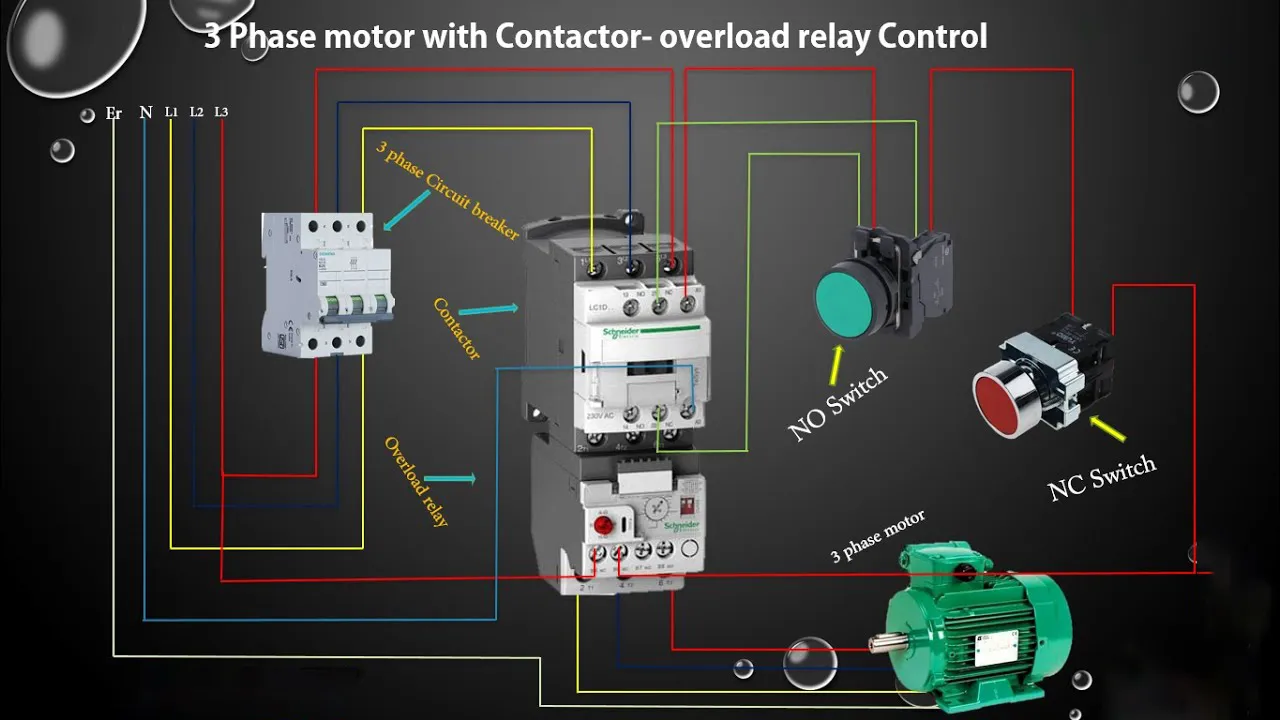 Three Phase Motor Overload Protection