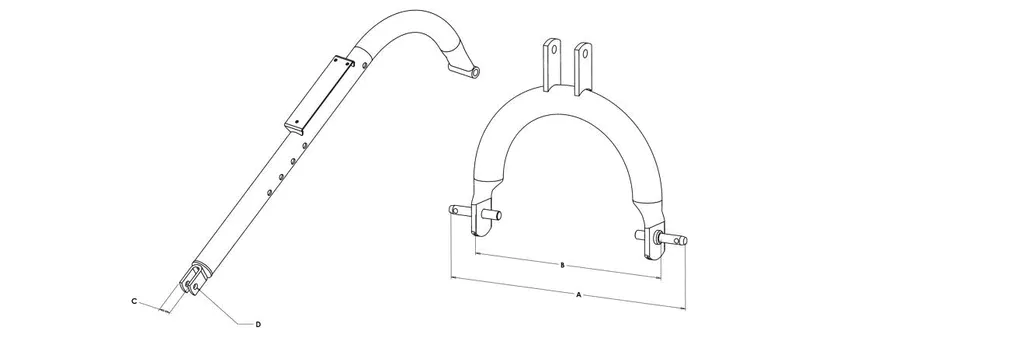 Heavy Duty 3-Point Post Hole Diggers Parts