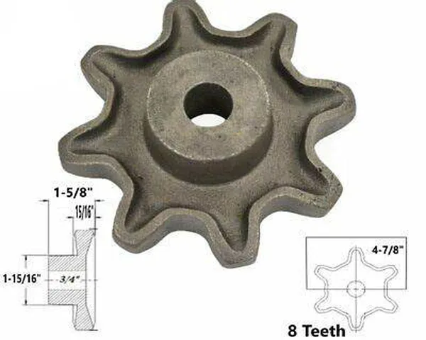 Agricultural Steel Detachable Chain Sprockets