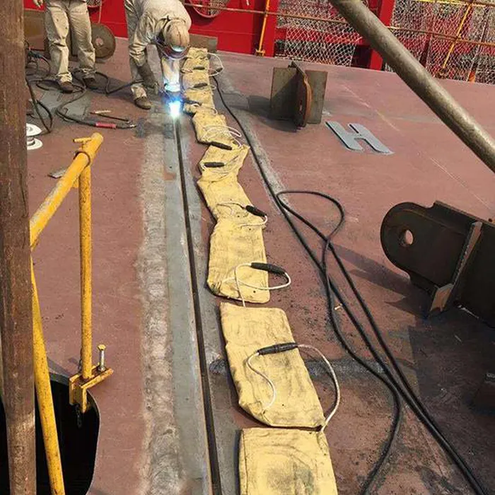 Induction Heating Equipment for Offshore Platform Steel Structure Weld Preheat