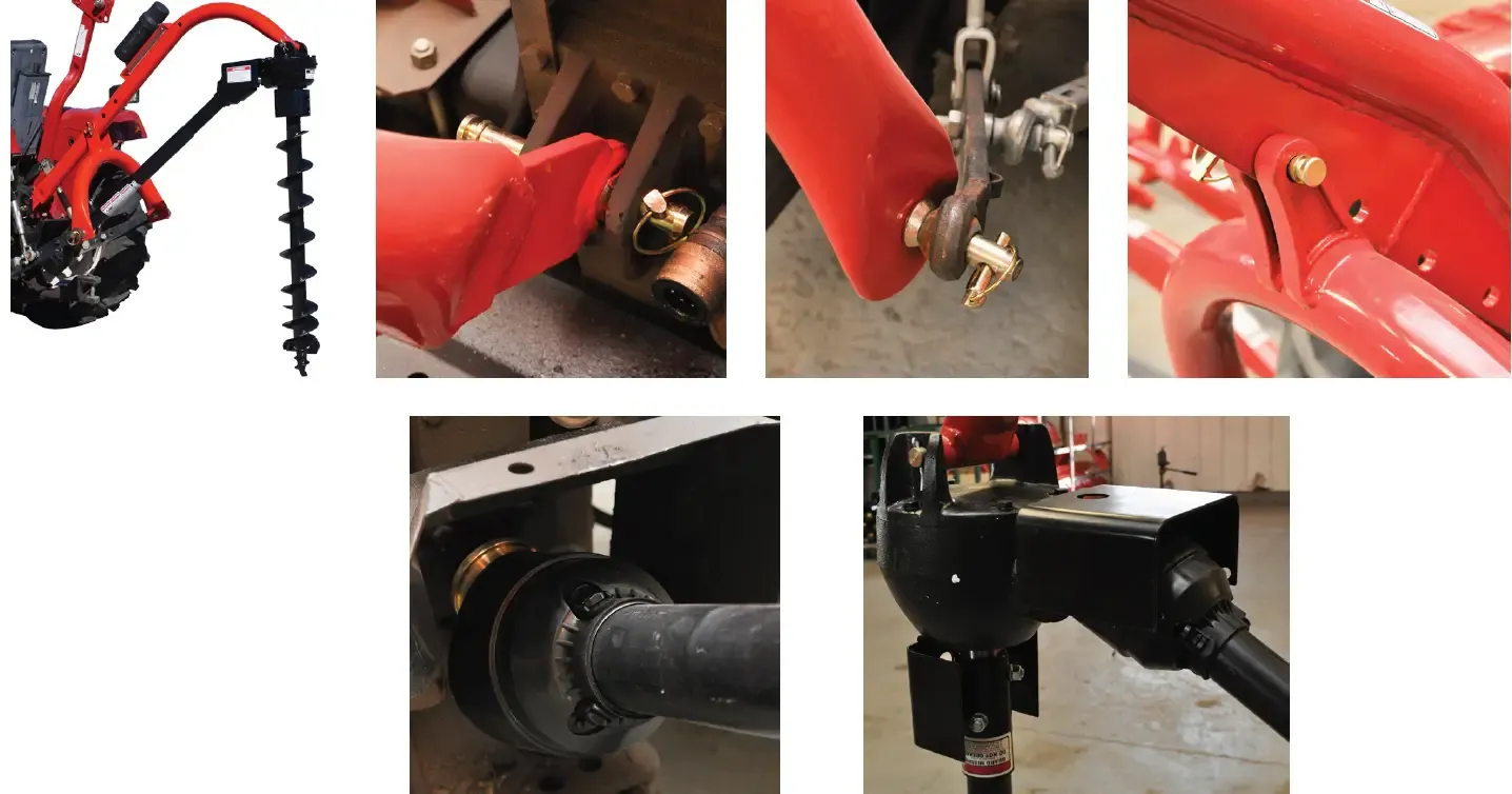 Model 400 3 Point Post Hole Digger Assembly Instructions