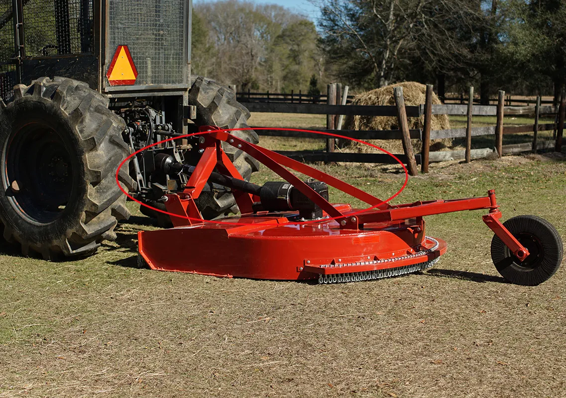 Agricultural PTO Shaft and Rotary Mower Gearbox