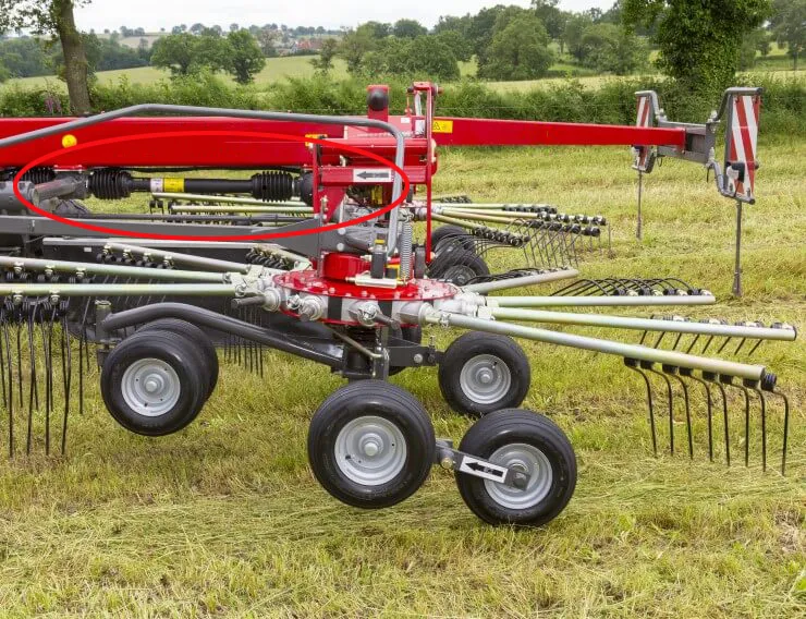 PTO Shaft for Rotary Rake Gearbox