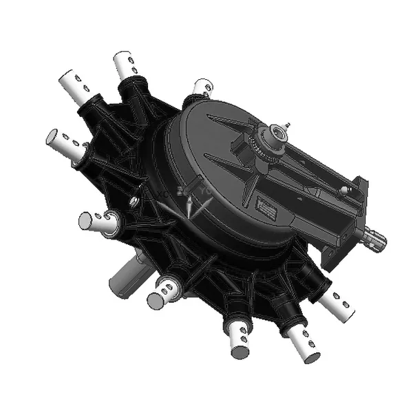 Rotary Rake Gearbox - Replacement of Comer Gearbox K-792A 8.21
