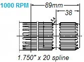 Tractor Output Shaft