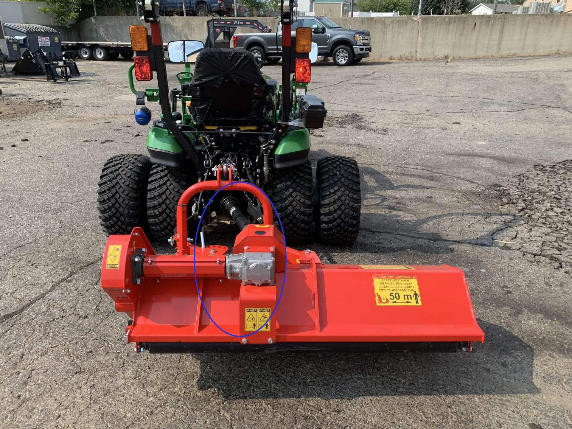 Tractor PTO Shaft for Flail Mower Gearboxes