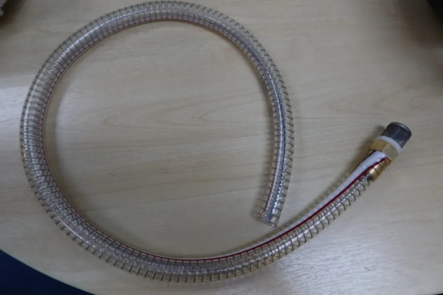 1.5m Manual Refrigeration Oil Charging Pump Transparent Charging Hose