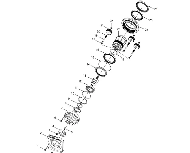 BAD Series High Speed Planetary Gearbox Components