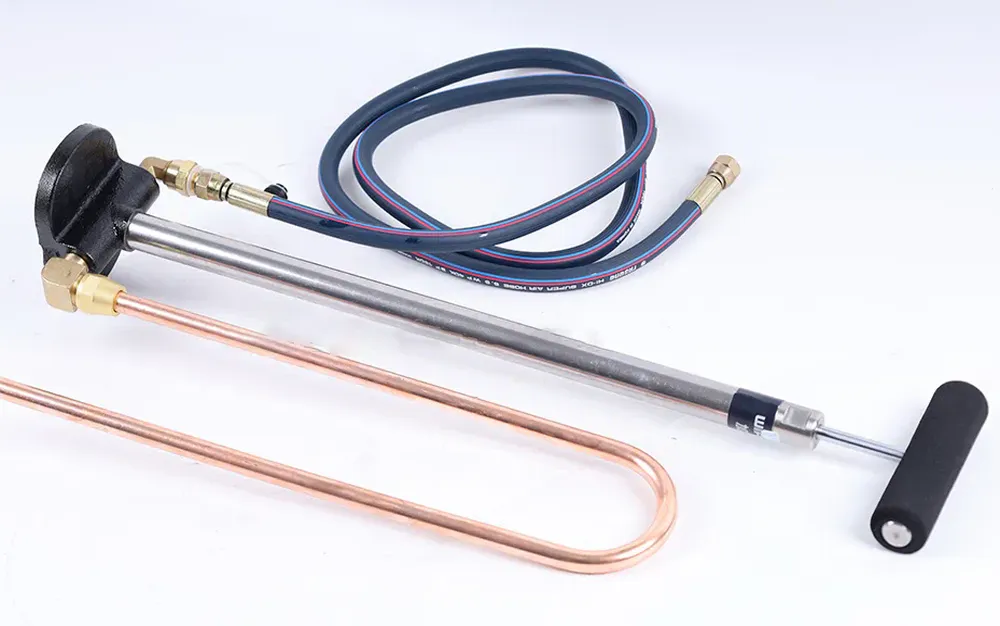 PCO-1 PCO-2 Manual Refrigeration Oil Charging Pump Detail