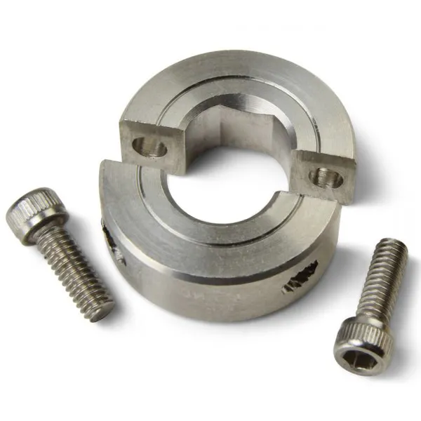 Two Piece D Bore Shaft Collars (Shaft Clamps) Inch Series