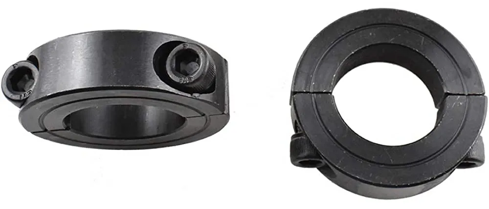 Two Piece Shaft Collar Design Feature