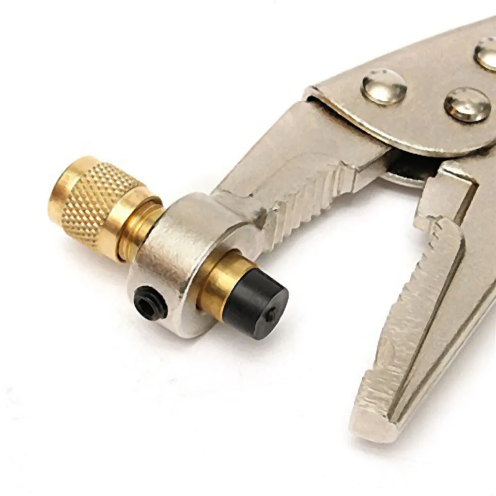 Using Refrigerant Recovery Tube Piercing Pliers Safety Precautions