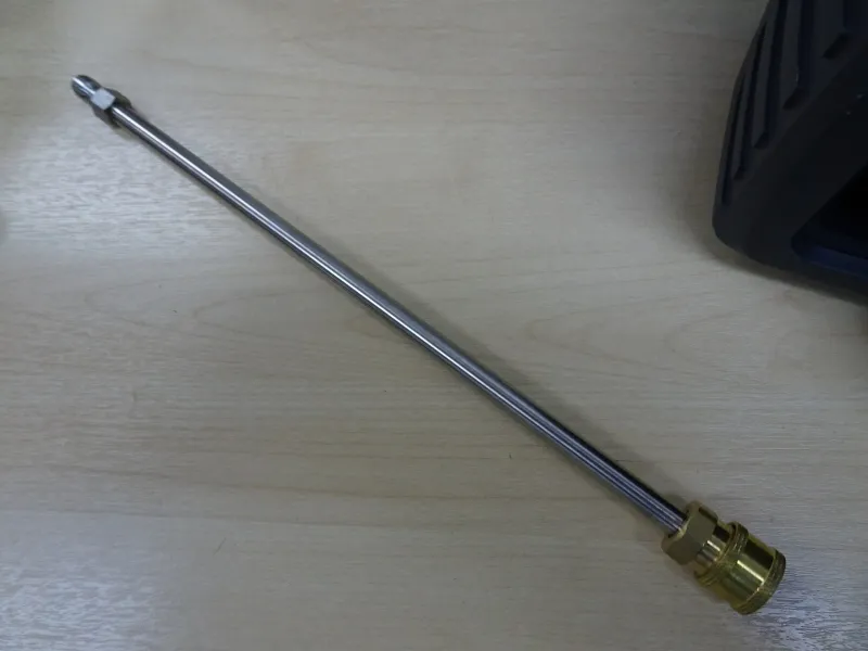 portable coil cleaning machine extension wand