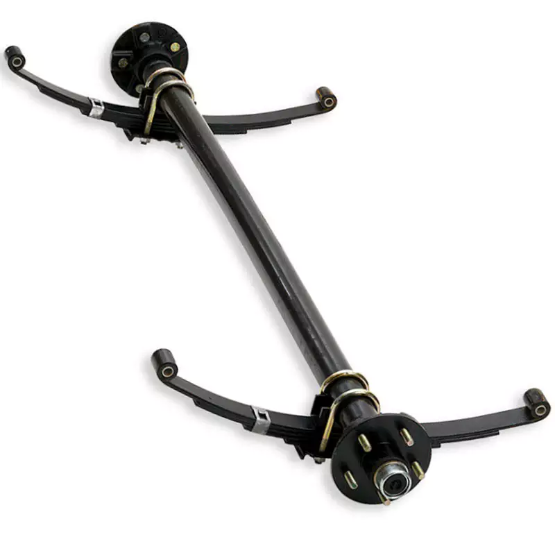 China Trailer Axle Shaft Spring Axles With 2000 2200lbs 4 Lug Or 5 Lug 