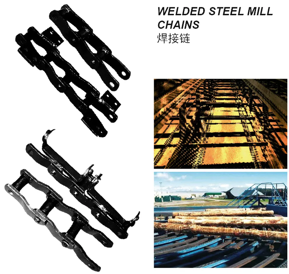WH124HD Welded Steel Mill Chain Applications