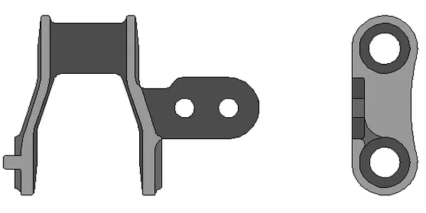 462 Pintle Chain A12L Attachment