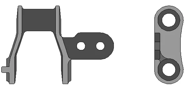 462 Pintle Chain A12R Attachment