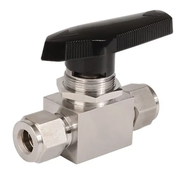 Double Ferrules One-Piece Instrumentation Ball Valves