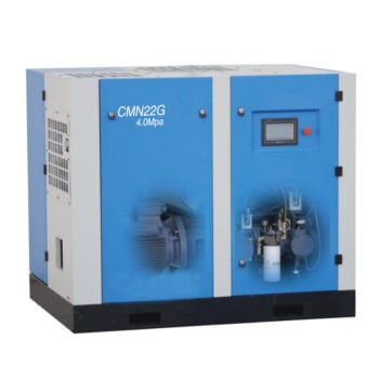 New Design 30 bar ~40 bar High Pressure Oil-free PM VSD Two-stage Screw Air Compressor With Durable Air End