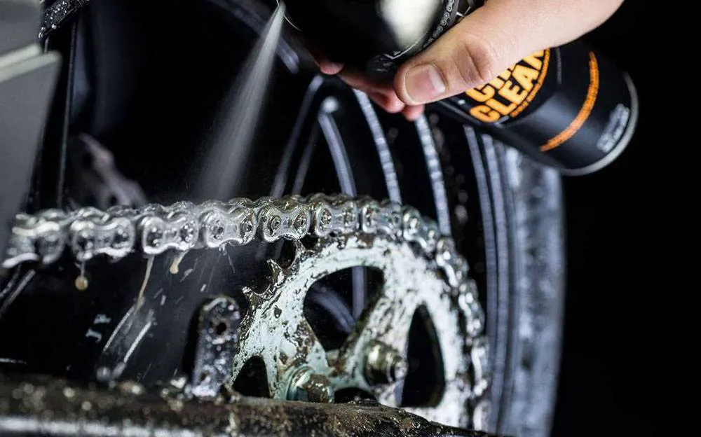 How to Clean Motorcycle Chain