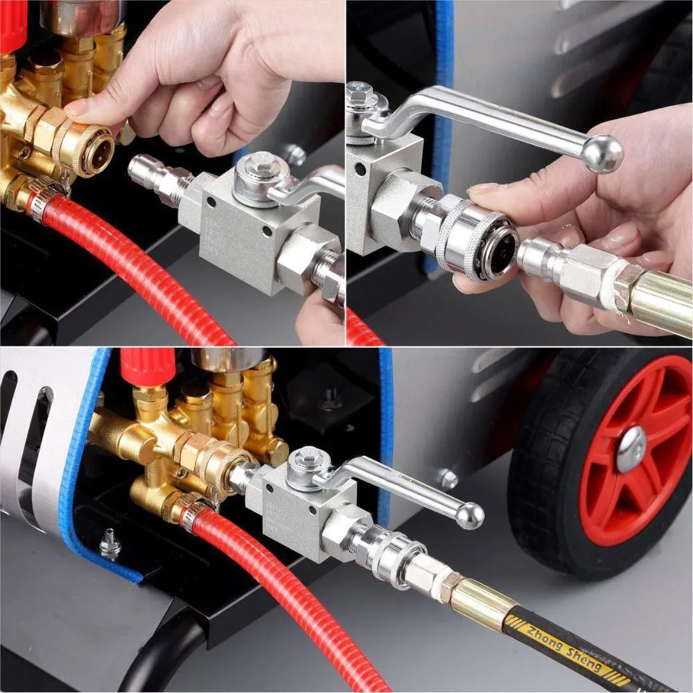 4KH Series 4-way Hydraulic Ball Valve Benefits