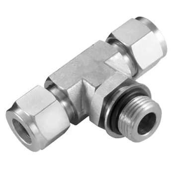 Adjustable Lock Nut Branch Tee-TEE-R Hydraulic Fittings