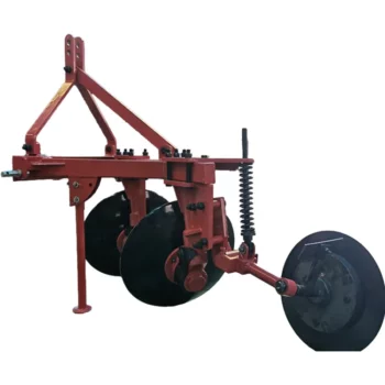 Farm Tillage Operation Using a Disc Plow/One Way Disc Plow