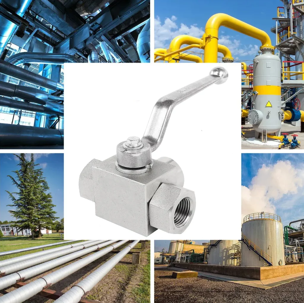 KHB-3W Series 3-way Hydraulic Ball Valve Applications