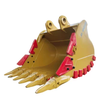 Heavy Duty Rock Bucket Excavator Parts Durable Material HD Bucket