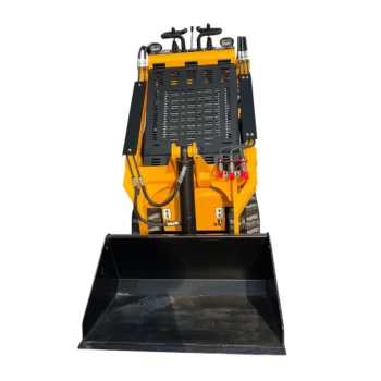 850kg Small Skid Steer Front End Loader Mini Skid Steer Honda Engine Track Loader 3000rpm