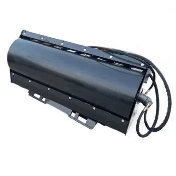 Vibration Construction Machinery 72" Smooth Drum Vibratory Roller Skid Steer Attachment