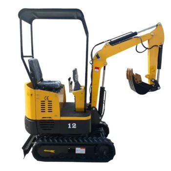 1 Ton Mini Excavator Hydraulic Micro Digger Crawler Mini Excavator