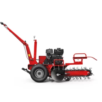 6.5HP 15GP Gasoline Trencher Gasoline Super Efficiency Gasoline Trencher With Engine