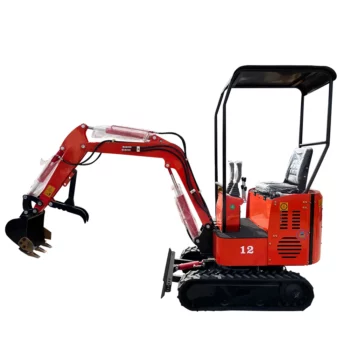 Farm Workshop Crawler Excavator Family Use Mini Lithium Battery Electric Excavator with Backhoe Thumb