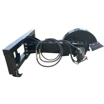 Skid Steer Attachment Stump Grinder For Skid Steer Loader with Piston Motor